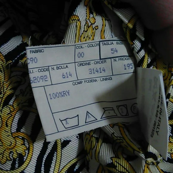 Vintage VERSACE Classic Print Vest - Picture 4 of 11